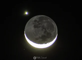 Espetáculo no Céu: Alinhamento raro promove ocultação do planeta Vênus pela Lua
