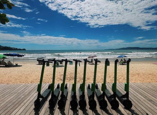 Patinetes elétricos ampliam opções de mobilidade na orla de João Pessoa