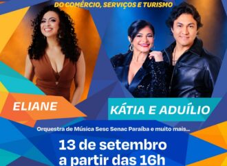 Sesc celebra 80 anos com programação gratuita em seis cidades da Paraíba neste domingo, dia 13 de setembro