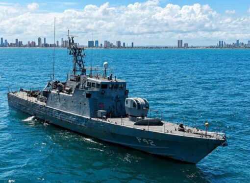 Navio-Patrulha “Graúna” estará aberto à visitação pública em Cabedelo neste domingo (6)